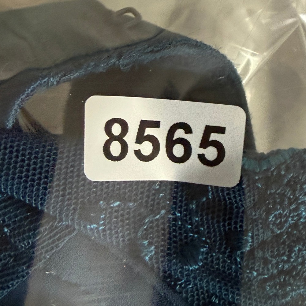 Simone Perele Prestige Blue Full Cup Support Bra 12X320 Embroidered Lace 36D NEW - Picture 12 of 12